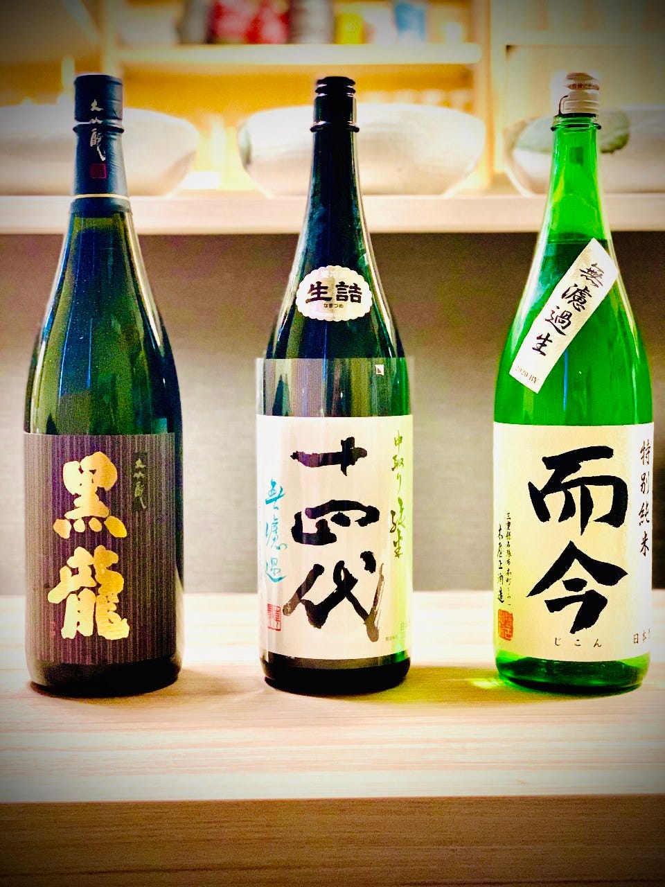 地酒も鮮度が命そんな日本酒も飲み放題で飲めます。