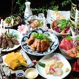 自慢の東北料理を！飲み放題付コース　2,980円～ご用意してます