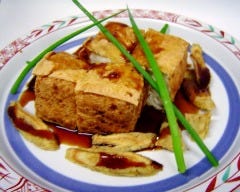 自家製厚揚げ【照り焼きソース】