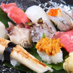 活鮨 魚發（はつ） 神戸三宮_おすすめメニュー No.2 「にぎり盛り合わせ」
