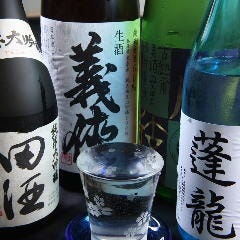 日本酒にも四季があり、厳選した銘酒をお楽しみいただけます