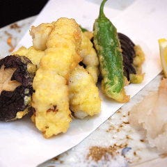 季節の天婦羅など一品料理もご一緒にお楽しみください
