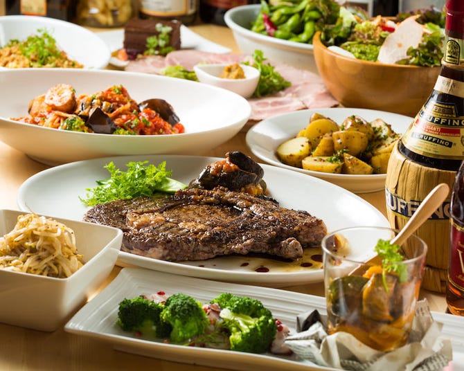 隠れ家 肉バルダイニング Hachi 八丁堀新川 八丁堀 ステーキ ぐるなび