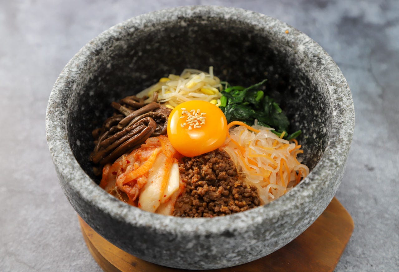 石焼きのビビンバ