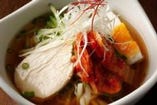盛岡の太麺、味は★★★！！