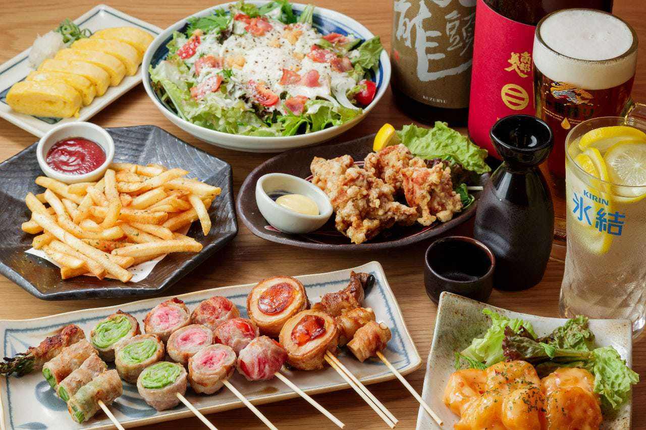 野菜巻き串 えくぼ 楠葉店（枚方・交野/居酒屋） - 楽天ぐるなび