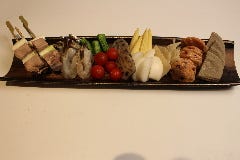 七厘炙り盛り合わせ