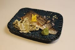 しめ鯖の炙り