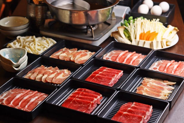 Wagyu & Kobe Beef All-You-Can-Eat Shabu-shabu & Sukiyaki - Umai-ya Dotonbori