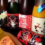 焼酎や日本酒・梅酒・果実酒などドリンクが豊富！