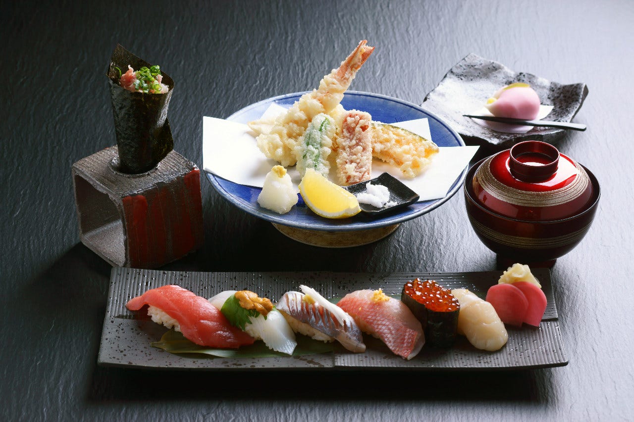 沼津魚がし鮨 プレミアム静岡本店 メニュー ディナー ぐるなび