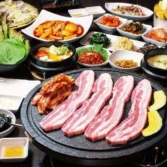 サムギョプサル たこ焼き＆もんじゃ食べ放題 よりどり 本厚木 