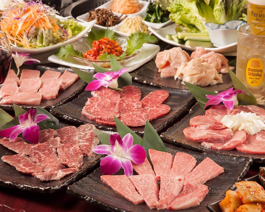 24時間NO.1鹿児島黒毛和牛焼肉しゃぶしゃぶ&肉寿司食べ放題