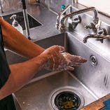 【新型コロナ対策】石鹸と流水でこまめな手洗いを徹底