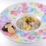 【誕生日ディナーMenu Plaisir】季節の味わいを楽しむ記念日フルコース＋乾杯スパークリング＆メッセージ付