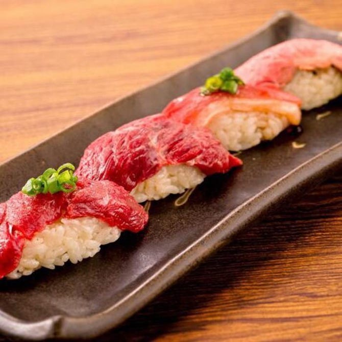 和牛ステーキ 炙り肉寿司 肉ギャング 新宿東口店 新宿 焼肉 ぐるなび