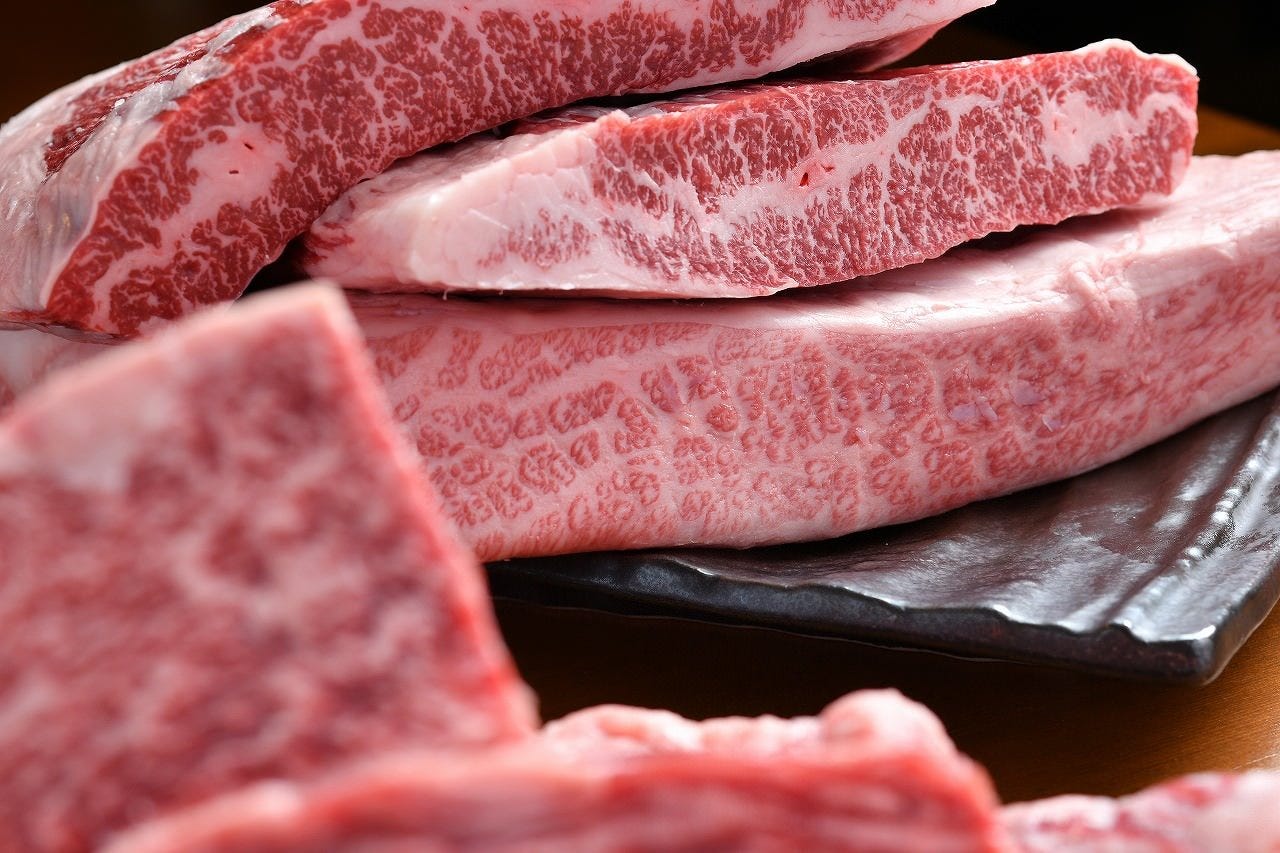 和牛肉の逸品、広島牛を使用