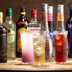 ビールやハイボールなどが楽しめるスタンダード飲み放題をご用意