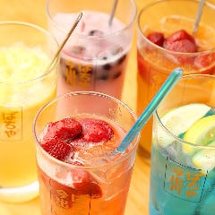 Partyを彩るドリンクも豊富にご用意◎