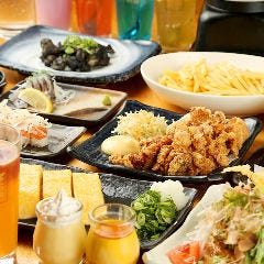 お酒が進む料理も食べ放題でお得◎