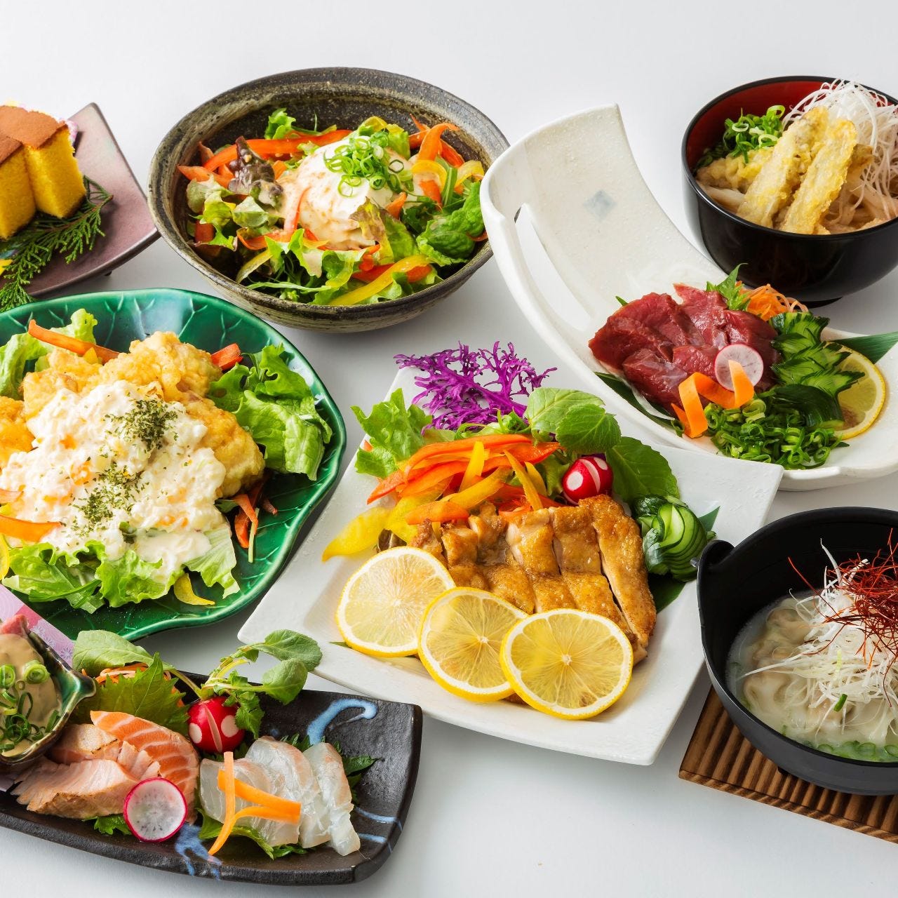 2名からok 種鶏のタタキと宮崎チキン南蛮 季節コース 2時間飲み放題付きの詳細 全席個室 居酒屋 九州料理 かこみ庵 佐賀愛敬店 佐賀市 居酒屋 ぐるなび