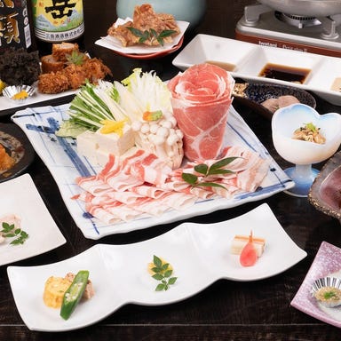 鹿児島県産黒豚料理 黒福多_鹿児島黒豚を食べつくすコース!!