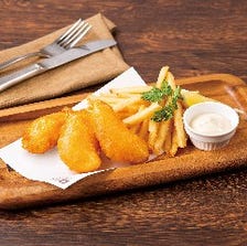 “国産”真鯛のフィッシュ＆チップス　Sea bream fish & chips(domestic)