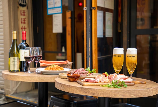 Meat Wine Winehall Glamour 上野 上野 バル バール ぐるなび