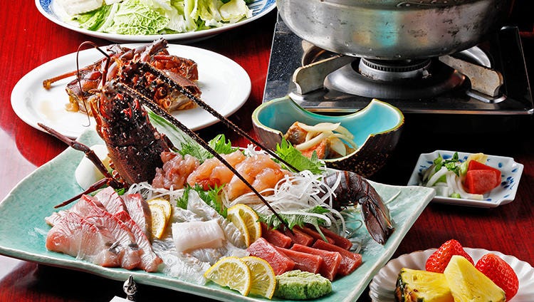 伊勢海老と魚介の和食店 木曽谷