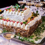 誕生日や歓送迎会、各種イベントに！特製ケーキをサービス♪