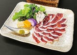 牡丹肉と有機薬野菜(一部農薬節減作物使用)のしゃぶしゃぶ