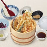 海鮮天ぷらおひつごはん