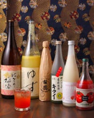 お酒をほんのり楽しみたい そんなお客様に嬉しい果実酒各種