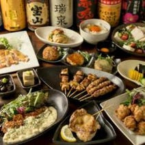 ［北浜食べ放題個室居酒屋］薩摩地鶏と炭火焼 万喜鶏 堺筋本町店の画像