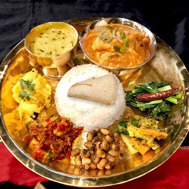 居酒屋アニル 京都河原町木屋町_"Dal Bhat" Veg set