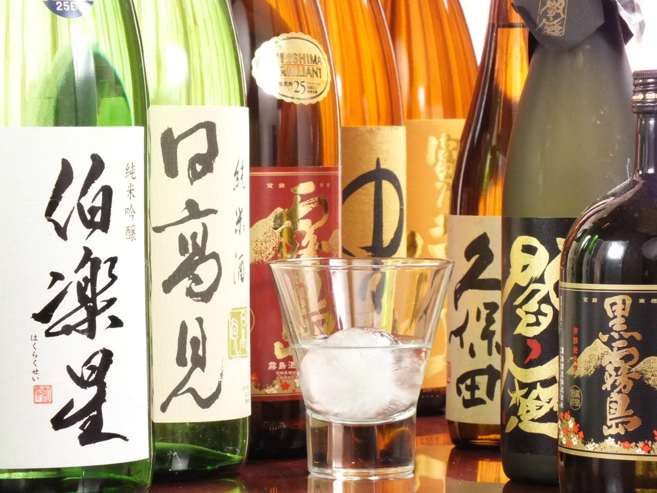 日本酒・焼酎、ご用意しております。