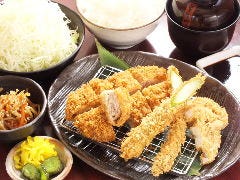 ～仙台店限定メニュー～　当店一番人気『野菜揚げランチ』