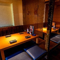 ご宴会には、周りを気にせず寛げる掘りごたつ個室がおすすめ！