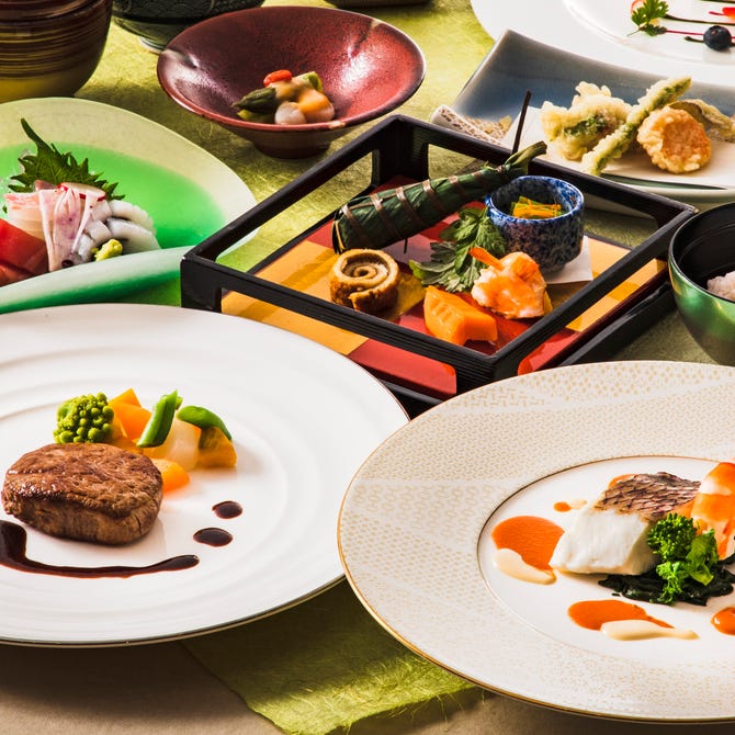 鉄板焼 フレンチ 和洋会席 ボナージュ 千里阪急ホテル 千里中央 鉄板焼き ぐるなび