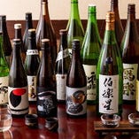 厳選した日本酒は常時20種程！！