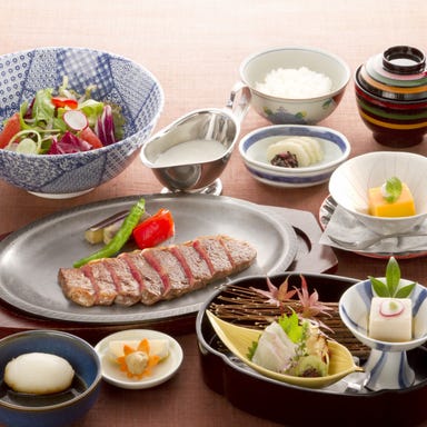 人形町今半 舞浜イクスピアリ店_網焼ステーキコース 特上ロース150g