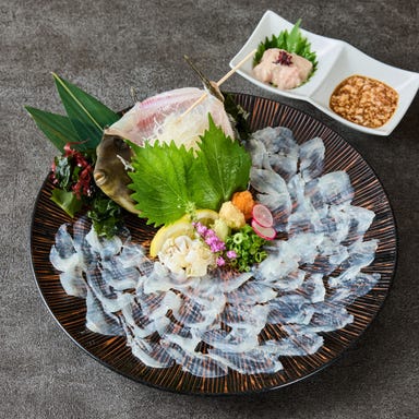 博多割烹 個室居酒屋 祐介 ‐yusuke‐ 博多本店_カワハギの活き造り