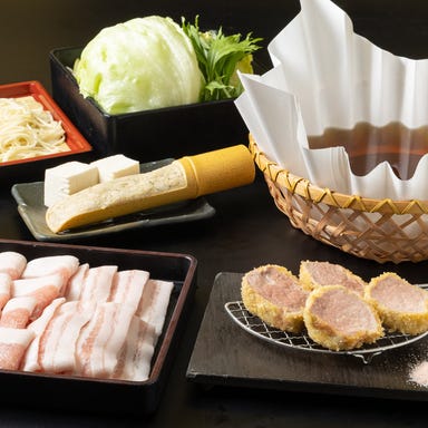 和牛すき焼き しゃぶしゃぶ 食べ放題 豚匠 なんば邸_【しゃぶしゃぶかすき焼きか☆2時間食べ放題】霧島山麓豚&特選ヒレカツも食べ放題 6,500円