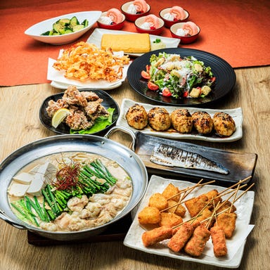 いちおしや伝五郎 小杉店_もつ鍋(あごだし醤油)コース全11品