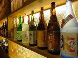 熊本の地酒を種類豊富にご用意。プレミアム単品飲み放題あり♪