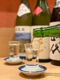 日本酒、焼酎こだわります！美味い飯には美味い酒を。