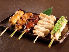 おまかせ焼き鳥5本