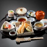 【数量限定】お造り天ぷら御膳〈全5品〉ランチ・観光・女子会
