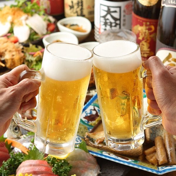 単品もOK！季節の日本酒や焼酎も♪