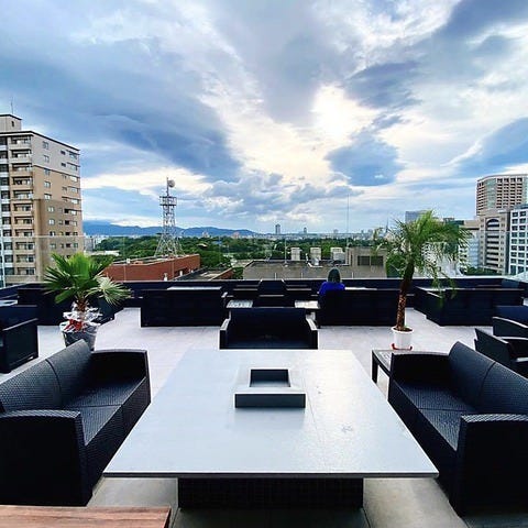 Beard ビアード American Rooftop テラス 天神 店内 ぐるなび